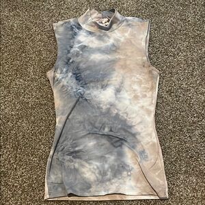 Tie-Dye Sleeveless Women's Top
